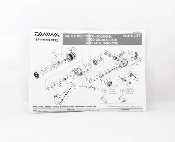 Daiwa Reel Spinning 23 Tatula MQ LT 1000D-H (6888) - Image 7