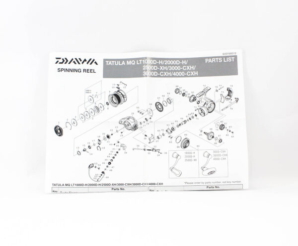 Daiwa Reel Spinning 23 Tatula MQ LT 4000-CXH (9445) - Image 4