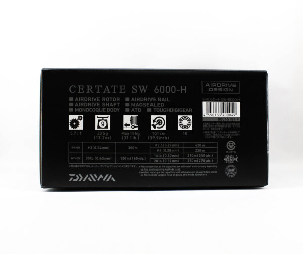 Daiwa Reel Spinning 24 Certate SW 6000-H (0049) - Image 6